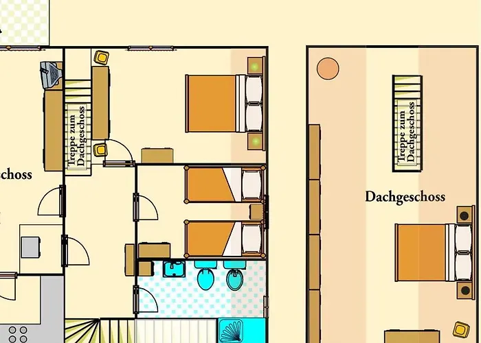 By The Golf Course Over 2 Storeys Fehmarn